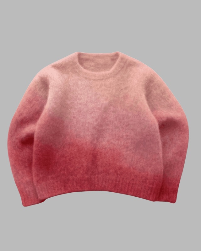 Ombre knit sweater
